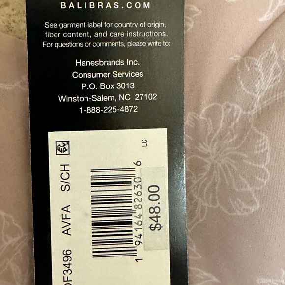 Bali Cool Comfort Bralette Lot of 2 - Picture 6 of 8